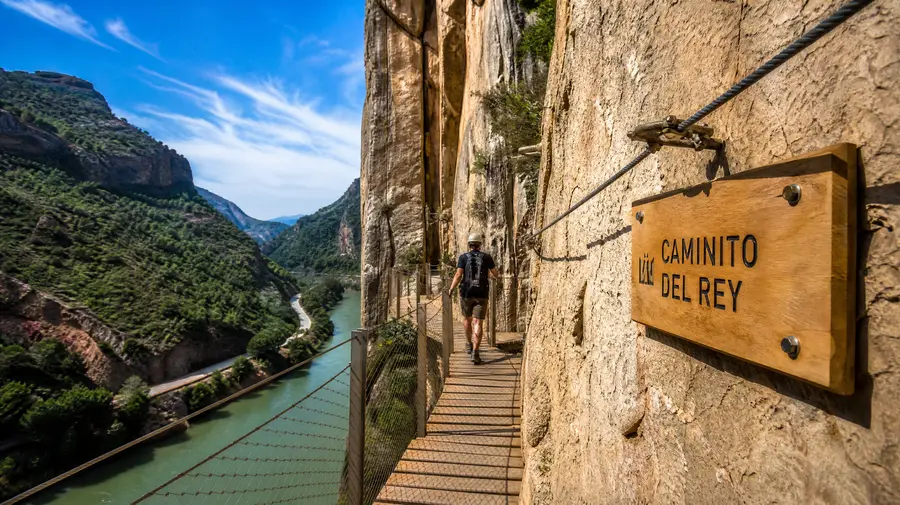 Besøg Caminito del Rey fra Sevilla, Ronda og Costa del Sol