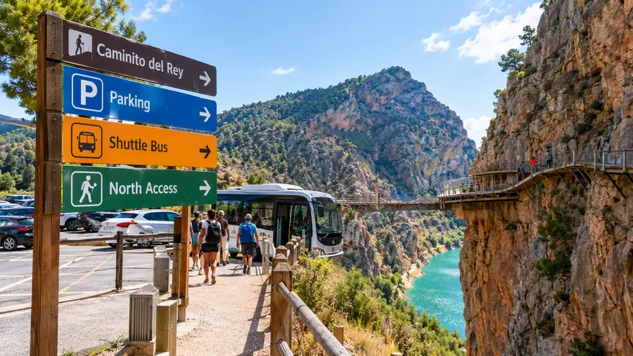 Caminito del Rey Parking, Shuttle Bus, and North Access Logistics